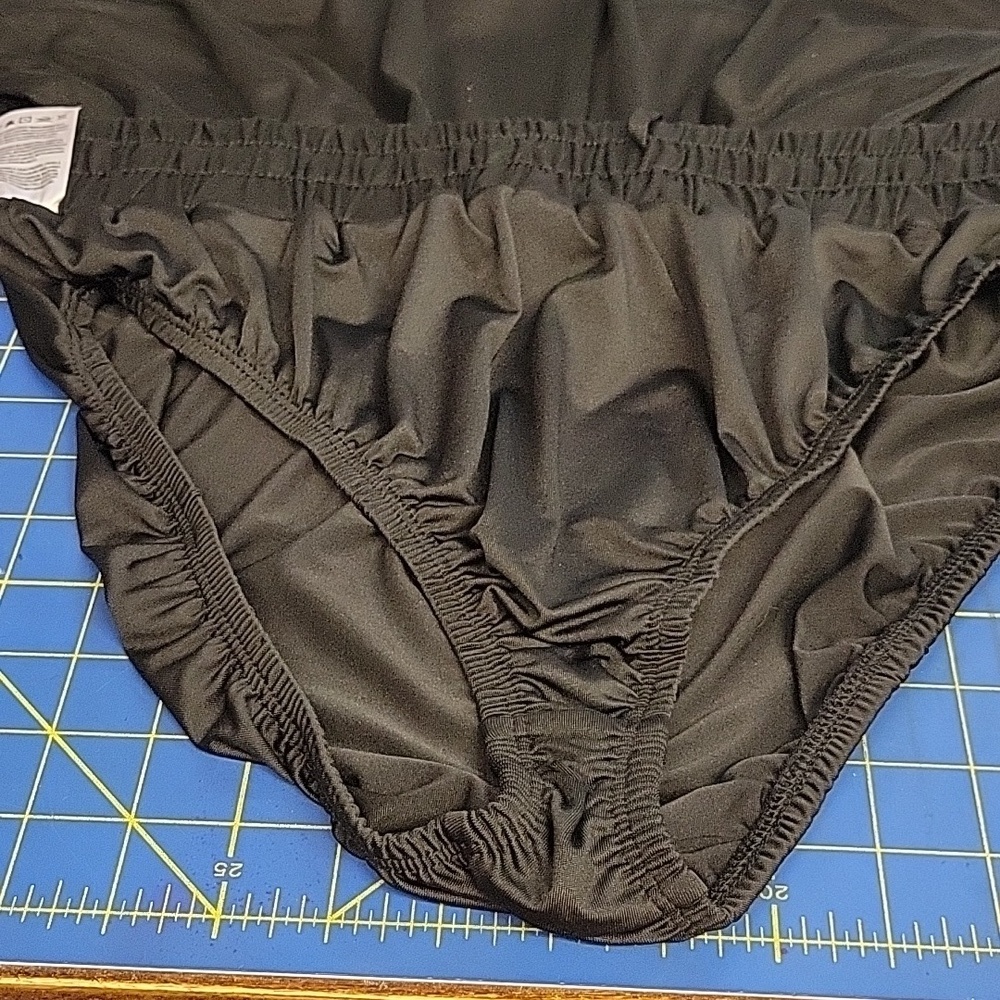 Collette Love Large Black Panty Lined Shorts New - Picture 6 of 6